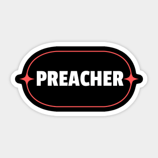 Preacher | Christian Sticker